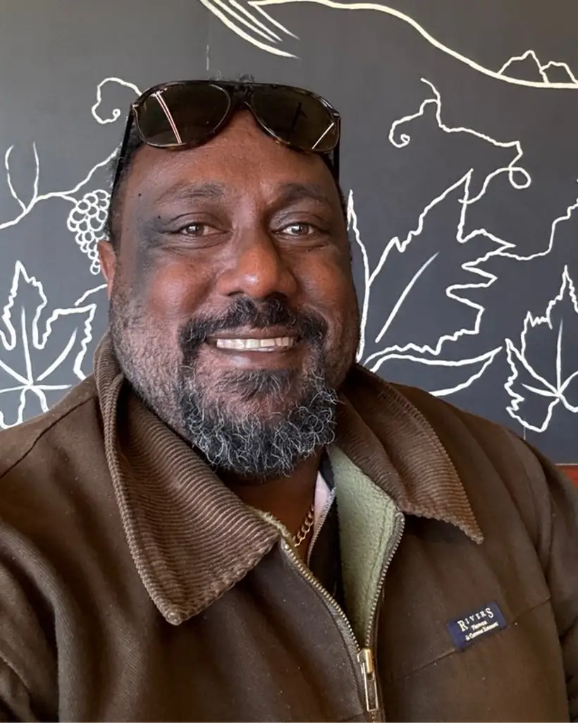 Portrait of Edmund Tamwoy, founder and director of Crystal Ailan.